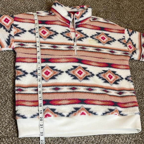 Abercrombie kids Sherpa Aztec half zip - Picture 5 of 7
